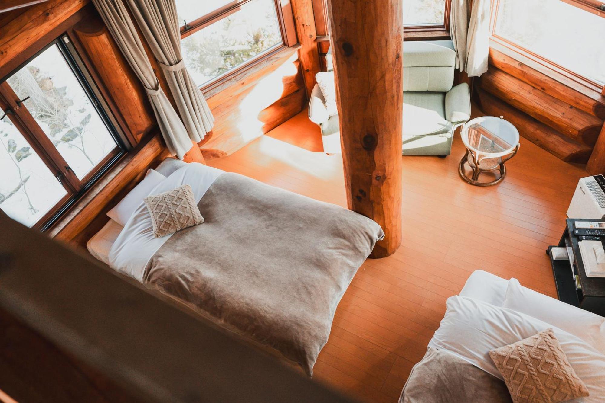Hakuba Pension & Log Hotel Meteor Dış mekan fotoğraf